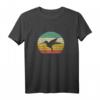 Damen Kolibri Retro T-Shirt – Buntes Vogelmotiv, Geschenk für Naturliebhaberinnen, Outdoor-Fans & Reisebegeisterte