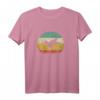 Damen Kolibri Retro T-Shirt – Buntes Vogelmotiv, Geschenk für Naturliebhaberinnen, Outdoor-Fans & Reisebegeisterte