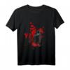 Krähe Rabe Vögel Äste Blut Tattoo T-Shirt – Finsteres Gothic Design für Tattoo- und Gothic-Fans