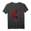 Krähe Rabe Vögel Äste Blut Tattoo T-Shirt – Finsteres Gothic Design für Tattoo- und Gothic-Fans