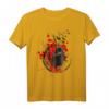 Krähe Rabe Vögel Äste Blut Tattoo T-Shirt – Finsteres Gothic Design für Tattoo- und Gothic-Fans