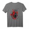 Krähe Rabe Vögel Äste Blut Tattoo T-Shirt – Finsteres Gothic Design für Tattoo- und Gothic-Fans