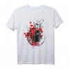 Krähe Rabe Vögel Äste Blut Tattoo T-Shirt – Finsteres Gothic Design für Tattoo- und Gothic-Fans