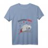Damen Graupapagei Mama Liebe Papagei Herz Vogel T-Shirt mit V-Ausschnitt – Perfektes Geschenk für Vogel-Liebhaberinnen zu Geburtstagen, Weihnachten & Muttertag