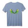 Buntes Wellensittich Vogel T-Shirt mit zwei Vögeln – Farbenfrohes Motiv für Vogelliebhaber und Sittichfans