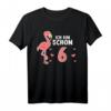 Witziges Flamingo T-Shirt für den 6. Geburtstag Mädchen - Perfektes Geschenk für Flamingo-Fans und Kinderpartys