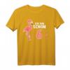 Witziges Flamingo T-Shirt für den 6. Geburtstag Mädchen - Perfektes Geschenk für Flamingo-Fans und Kinderpartys