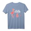 Witziges Flamingo T-Shirt für den 6. Geburtstag Mädchen - Perfektes Geschenk für Flamingo-Fans und Kinderpartys