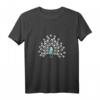 Pfau Shirt mit bunten Federn – Tierfans Geschenkidee für Damen, Herren und Kinder, perfekt für Geburtstag, Weihnachten & Tierliebhaber