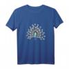 Pfau Shirt mit bunten Federn – Tierfans Geschenkidee für Damen, Herren und Kinder, perfekt für Geburtstag, Weihnachten & Tierliebhaber
