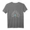 Pfau Shirt mit bunten Federn – Tierfans Geschenkidee für Damen, Herren und Kinder, perfekt für Geburtstag, Weihnachten & Tierliebhaber