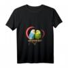 Damen Wellensittich T-Shirt mit Herz - Vogel Geschenk für Tierliebhaber, Papageien- und Wellensittichfans, V-Ausschnitt