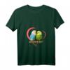 Damen Wellensittich T-Shirt mit Herz - Vogel Geschenk für Tierliebhaber, Papageien- und Wellensittichfans, V-Ausschnitt