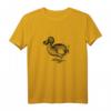 Dodo Vogel Print T-Shirt - Ausgestorbene Tiermotive, Klassisch geschnitten, doppelt genähter Saum