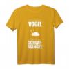 Lustiges Spruch T-Shirt 'Der frühe Vogel...' – Witziges Geschenk für Geburtstag, Damen, Herren und Kinder