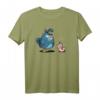 Lustiges Vogel Wurm T-Shirt - Ähh Miau?! Witziges Cartoon Tier Design für Männer, Frauen & Kinder, Perfekt als Geschenk zum Geburtstag oder Weihnachten