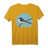 Schwanzmeise Vogel Singvogel T-Shirt – Perfektes Geschenk für Ornithologen, Biologen & Vogelliebhaber zum Geburtstag