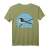 Schwanzmeise Vogel Singvogel T-Shirt – Perfektes Geschenk für Ornithologen, Biologen & Vogelliebhaber zum Geburtstag