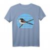 Schwanzmeise Vogel Singvogel T-Shirt – Perfektes Geschenk für Ornithologen, Biologen & Vogelliebhaber zum Geburtstag
