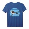 Schwanzmeise Vogel Singvogel T-Shirt – Perfektes Geschenk für Ornithologen, Biologen & Vogelliebhaber zum Geburtstag