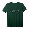 Lustiges Raben oder Krähen T-Shirt im Comic- oder Cartoon-Stil - Ideales Geschenk für Vogelliebhaber, Kinder, Damen und Herren