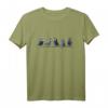 Lustiges Raben oder Krähen T-Shirt im Comic- oder Cartoon-Stil - Ideales Geschenk für Vogelliebhaber, Kinder, Damen und Herren