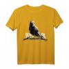 Schlauer Vogel T-Shirt - Modernes Designer-Shirt mit Tiermotiv, Lebensweisheit & Trend-Style für HapFrogsgeschenke
