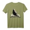 Schlauer Vogel T-Shirt - Modernes Designer-Shirt mit Tiermotiv, Lebensweisheit & Trend-Style für HapFrogsgeschenke