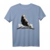 Schlauer Vogel T-Shirt - Modernes Designer-Shirt mit Tiermotiv, Lebensweisheit & Trend-Style für HapFrogsgeschenke