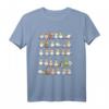 Lustiges Hühner Farm T-Shirt mit Hahn und Geflügel - Comic Style Geschenk für Vogelliebhaber, Kinder und Tierfreunde zu Geburtstag & Weihnachten