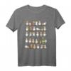 Lustiges Hühner Farm T-Shirt mit Hahn und Geflügel - Comic Style Geschenk für Vogelliebhaber, Kinder und Tierfreunde zu Geburtstag & Weihnachten