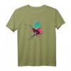 Papagei Ara Vogel T-Shirt - Buntes Graffiti & Street Art Design für Kunst- und Tierliebhaber, perfektes Geschenk