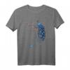 Pfau T-Shirt Geschenk für Tierliebhaber - Wunderschönes Design für Damen, Herren, Kinder & Vogel-Fans zu Weihnachten & Geburtstag