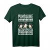Pinguin Vogel Zootier Pinguinliebhaber T-Shirt - Lustiges Geschenk für Tierfans & Zoo-Besucher mit Spruch