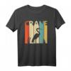 Lustiges Retro Kranich Vogel T-Shirt Geschenk für Tier- und Vogel-Liebhaber – Perfekt für Weihnachten, Geburtstag, Valentinstag, Vatertag & Muttertag