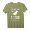 Dodo Dodos Tiere Ausgestorbener Vogel Geschenk T-Shirt – Einzigartiges Urzeit Tier Motiv für Ornithologen & Vogel-Liebhaber