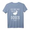 Dodo Dodos Tiere Ausgestorbener Vogel Geschenk T-Shirt – Einzigartiges Urzeit Tier Motiv für Ornithologen & Vogel-Liebhaber