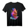 Schuhschnabel Vogel Abu Markub Aquarell T-Shirt – Buntes Tiermotiv, Geschenkidee für Naturliebhaber & Vogelkunde-Fans