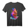 Schuhschnabel Vogel Abu Markub Aquarell T-Shirt – Buntes Tiermotiv, Geschenkidee für Naturliebhaber & Vogelkunde-Fans