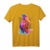 Schuhschnabel Vogel Abu Markub Aquarell T-Shirt – Buntes Tiermotiv, Geschenkidee für Naturliebhaber & Vogelkunde-Fans