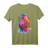 Schuhschnabel Vogel Abu Markub Aquarell T-Shirt – Buntes Tiermotiv, Geschenkidee für Naturliebhaber & Vogelkunde-Fans