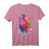 Schuhschnabel Vogel Abu Markub Aquarell T-Shirt – Buntes Tiermotiv, Geschenkidee für Naturliebhaber & Vogelkunde-Fans