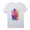 Schuhschnabel Vogel Abu Markub Aquarell T-Shirt – Buntes Tiermotiv, Geschenkidee für Naturliebhaber & Vogelkunde-Fans