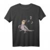 Singender Nymphensittich - Glückliches Vogel- und Musiknoten T-Shirt für Vogelliebhaber, Musiker & Tierfreunde