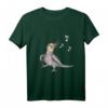 Singender Nymphensittich - Glückliches Vogel- und Musiknoten T-Shirt für Vogelliebhaber, Musiker & Tierfreunde