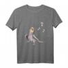 Singender Nymphensittich - Glückliches Vogel- und Musiknoten T-Shirt für Vogelliebhaber, Musiker & Tierfreunde