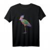 Bunter Spalsh Schuhschnabel Vogel T-Shirt – Perfektes Geschenk für Vogelbeobachter und Vogelkundler