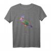 Bunter Spalsh Schuhschnabel Vogel T-Shirt – Perfektes Geschenk für Vogelbeobachter und Vogelkundler