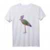 Bunter Spalsh Schuhschnabel Vogel T-Shirt – Perfektes Geschenk für Vogelbeobachter und Vogelkundler