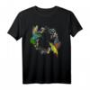 Vintage Blumen Vogel Tierfreund Natur Kolibri T-Shirt – Perfekt für Vogelbeobachter und Naturliebhaber